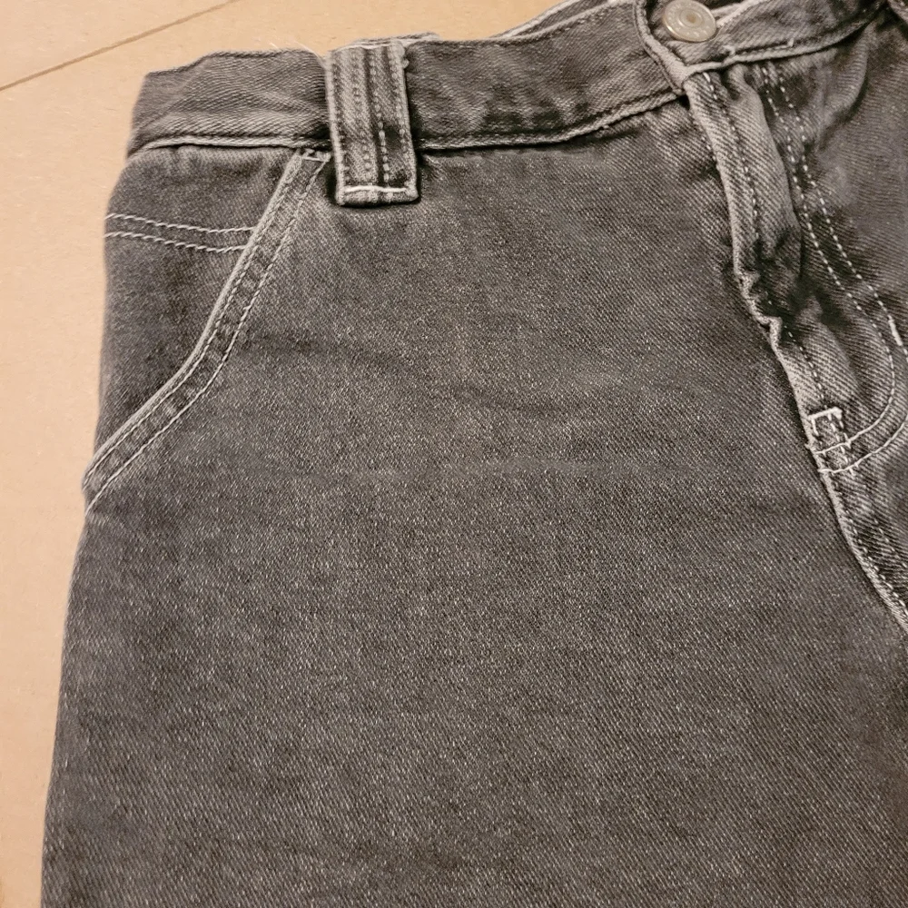 Pacsun Black Denim Shorts Size 25
